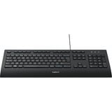 Logitech Comfort Keyboard K280e, clavier Noir, Layout l’UE (QWERTY), Rubberdome