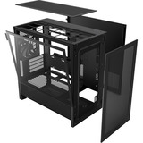 NZXT Débit H3 boîtier midi tower Noir (Mat) | 1x USB-A | 1x USB-C | Verre Trempé