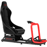 Res-Tech SIMPLY - GT Cockpit, Simulateur de course Noir/Rouge, Châssis acier tubulaire
