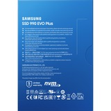 Samsung 990 EVO PLUS 2 To SSD MZ-V9S2T0BW, PCIe 4.0 x4 / 5.0 x2, NVMe 2.0, M.2 2280