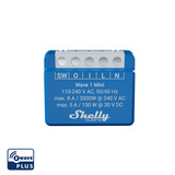 Shelly Wave 1 Mini LR, Relais Bleu, Z-Wave, relais 8 A, contact sec