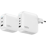 Sitecom 165W GaN Power Delivery, Chargeur Blanc