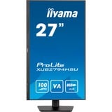 iiyama ProLite XUB2794HSU-B6 27" Moniteur  Noir (Mat), HDMI, DisplayPort, Sound