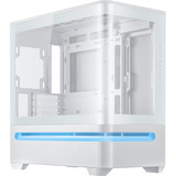 ASUS PRIME AP202 TG ARGB boîtier midi tower Blanc | 2x USB-A | 1x USB-C | RGB | Window