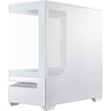 ASUS PRIME AP202 TG ARGB boîtier midi tower Blanc | 2x USB-A | 1x USB-C | RGB | Window