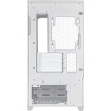 ASUS PRIME AP202 TG ARGB boîtier midi tower Blanc | 2x USB-A | 1x USB-C | RGB | Window