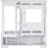 ASUS PRIME AP202 TG ARGB boîtier midi tower Blanc | 2x USB-A | 1x USB-C | RGB | Window