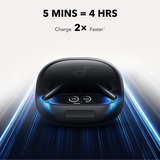 Anker Liberty 4 Pro écouteurs in-ear Noir, Bluetooth True Wireless, ANC 7 capteurs, IPX5