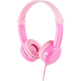 Buddyphones Travel casque on-ear Rose clair