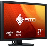 EIZO CS2731 ColorEdge 27" Moniteur Noir, 1x DisplayPort, 1x HDMI, 1x DVI, 1x USB-C, 4x USB-A