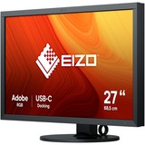 EIZO CS2731 ColorEdge 27" Moniteur Noir, 1x DisplayPort, 1x HDMI, 1x DVI, 1x USB-C, 4x USB-A