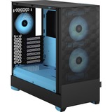 Fractal Design Pop Air RGB boîtier midi tower Noir/Bleu clair | 2x USB-A | RGB | Verre Trempé