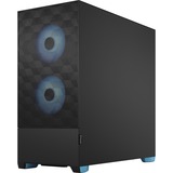 Fractal Design Pop Air RGB boîtier midi tower Noir/Bleu clair | 2x USB-A | RGB | Verre Trempé