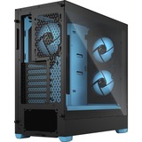 Fractal Design Pop Air RGB boîtier midi tower Noir/Bleu clair | 2x USB-A | RGB | Verre Trempé