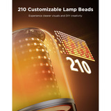 Govee Table Lamp 2 Pro (Sound by JBL), Lampe Transparent