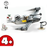 LEGO Star Wars - Le chasseur N-1 de Mando et Grogu, Jouets de construction 75410