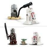LEGO Star Wars - Le chasseur N-1 de Mando et Grogu, Jouets de construction 75410
