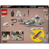 LEGO Star Wars - Le chasseur N-1 de Mando et Grogu, Jouets de construction 75410