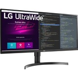 LG 34WN750P-B 34" UltraWide Moniteur  HDMI, DisplayPort, AMD FreeSync