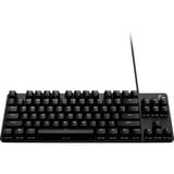 Logitech G413 TKL SE Mechanical, clavier gaming Noir, Layout BE, TKL