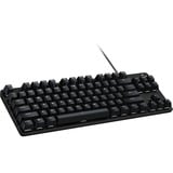 Logitech G413 TKL SE Mechanical, clavier gaming Noir, Layout BE, TKL