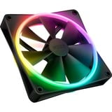 NZXT F140 RGB DUO Single 140x140x25, Ventilateur de boîtier Noir, Sans contrôleur