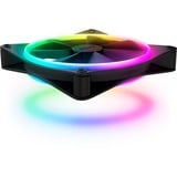 NZXT F140 RGB DUO ventilateur de boîtier Noir, 140 x 140 x 25 mm, PWM, sans contrôleur