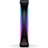 NZXT F140 RGB DUO ventilateur de boîtier Noir, 140 x 140 x 25 mm, PWM, sans contrôleur