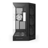 NZXT H9 Flow RGB boîtier midi tower Noir (Mat) | 2x USB-A | 1x USB-C | RGB | Verre Trempé