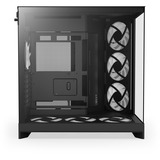 NZXT H9 Flow RGB boîtier midi tower Noir (Mat) | 2x USB-A | 1x USB-C | RGB | Verre Trempé