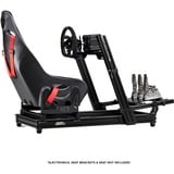 Next Level Racing GTElite Lite Wheel Plate Edition, Simulateur de course Noir