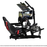 Next Level Racing GTElite Lite Wheel Plate Edition, Support Noir