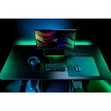 Razer Atlas, Tapis de souris gaming Noir, Verre trempé, 450 x 400 x 5 mm