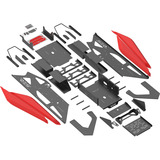 Res-Tech GT Cockpit, Simulateur de course Noir/Noir brillant, Capots ABS thermoformés