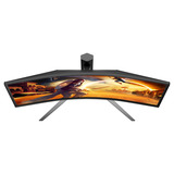 AOC CU34G4ZCA 34" Moniteur UltraWide gaming incurvé  Noir/Rouge, HDMI, DisplayPort, USB-C, 250 Hz