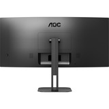 AOC CU34V5C/BK 34" Moniteur UltraWide incurvé Noir, 1x DisplayPort, 1x HDMI, 1x USB-C, 4x USB-A