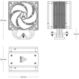 ARCTIC Freezer 36 CO, Refroidisseur CPU Aluminium/Noir, PWM 4 broches