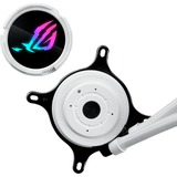 ASUS ROG Strix LC III 240 ARGB Édition blanche, Watercooling Blanc, Kit de refroidissement du liquide, 12 cm, Blanc
