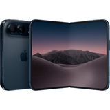 Apple iPhone Duo smartphone pliable Bleu foncé | 512 Go | iOS 27 | Dual-eSIM