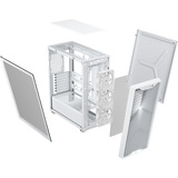 Corsair 3200D RS Blanc boîtier midi tower Blanc | 1x USB-A | 1x USB-C | Verre Trempé