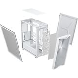 Corsair 3200D RS White boîtier midi tower Blanc | 1x USB-A | 1x USB-C | Verre Trempé