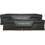 Corsair 64 GB DDR5-5200, Mémoire vive Noir, CMK64GX5M2B5200C40, Vengeance, XMP 3.0