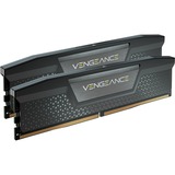 Corsair Kit de 64 Go DDR5-5200, Mémoire vive Noir, CMK64GX5M2B5200Z40, Vengeance, XMP 3.0, EXPO