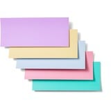 Cricut Joy Smart Paper Sticker Cardstock - Pastel, Papier autocollant Multicolore, 13.9 x 33 cm