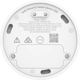 Eufy Flood & Freeze E20, Capteur Blanc, Détection fuites d'eau et gel, alarme 75 dB, IP54