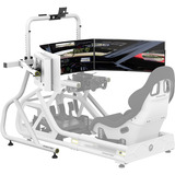 Fanatec GT Triple Monitor Expansion, Support Blanc/Noir