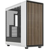 Fractal Design North XL RC Chalk White TG Clear boîtier midi tower Blanc | 2x USB-A | 1x USB-C | Verre Trempé