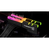 G.Skill Trident Z RGB 16 Go DDR4-3200 (2x 8 Go) mémoire vive Noir, F4-3200C16D-16GTZR, XMP 2.0