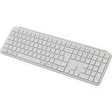 Keychron B6 Pro-K8Z Ultra-Slim, clavier Blanc, Layout BE, Mécanique des ciseaux, Bluetooth, 2.4GHz