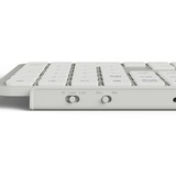 Keychron B6 Pro-K8Z Ultra-Slim, clavier Blanc, Layout BE, Mécanique des ciseaux, Bluetooth, 2.4GHz